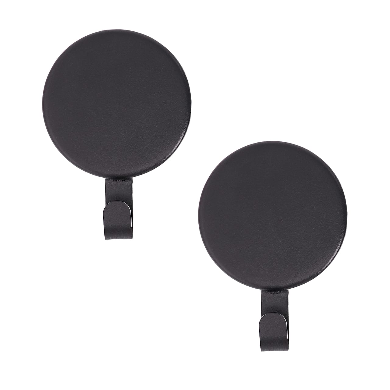 Haute Decor Attract™ Matte Black Magnetic Wreath Hanger, 2ct.